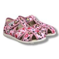 Chlapecká BAREFOOT domácí obuv Befado Softer - Oči