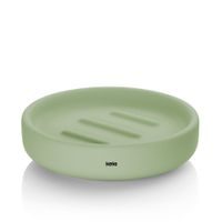 KELA Miska na mýdlo Sana průměr 11,5 x 3 cm zelená KL-23980