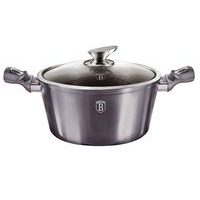 BERLINGERHAUS Kastrol s poklicí s mramorovým povrchem 28 cm Carbon PRO Line BH-6894