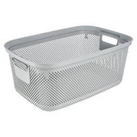 koš 30,0l na čisté pr., BOSSE, sever.šedý, 53x34,5x22,5cm, plast