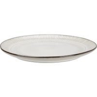 SIAKI Talíř mělký sada 6 ks 27 cm šedá kamenina KO-Q97001530