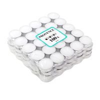 Provence Čajová svíčka 100 ks bílá, 4 x 1, 4 cm_hamashop