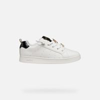 Černé chlapecké svítící tenisky Geox Activart Illuminus