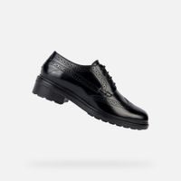 Černé dámské polobotky Geox Walk Pleasure
