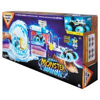 SpinMaster MONSTER JAM - Hrací set MEGALODON MONSTER WASH, 1:64