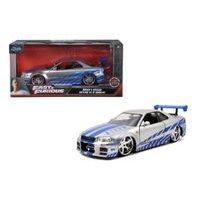 Rychle a zběsile auto 2002 Nissan Skyline 1:24