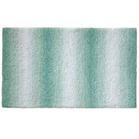 KELA Koupelnová předložka Ombre 120x70 cm polyester nefritově zelená KL-23563