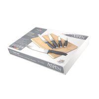 BERLINGERHAUS Sada nožů se stojanem BAMBOO 10 ks Aspen Collection BH-2759