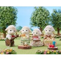 Sylvanian family Patrový dům s červenou střechou a se světly, nový