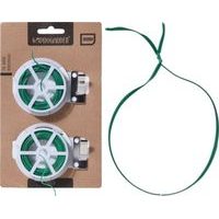 drát vázací 30m, poplastovaný, 2cívky se střihem