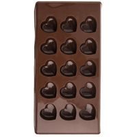 Forma na čokoládu srdce