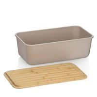 KELA Koš na prádlo sedací Malaga kov světle šedý 39,5x29,5x57,5cm KL-23965