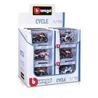 Bburago Bburago - Motocykl, CYCLE, display 18ks, 1:18, assort
