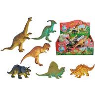 Gumový dinosaurus 11-14cm, 6 druhů, DP18