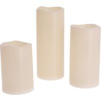 HOMESTYLING LED svíčka sada 3 ks s ovládáním KO-AX2100150