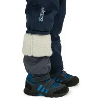 Unuo Dětské zimní rostoucí oteplovačky Polar, Lila, Jednorožci