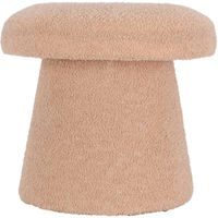 HOMESTYLING Taburet ve tvaru houby 43 cm béžová KO-AAK400110