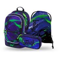 BAAGL SET 3 Core Football champion: batoh, penál, sáček GRS