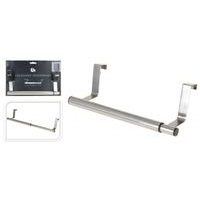 věšák na utěrky 25-40cm na dveře výsuvný, Cr