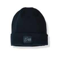 ESITO Žebrovaná čepice rolled up Color Black - černá / 34