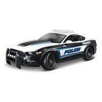 Maisto Maisto - 2015 Ford Mustang GT, černo-bílá, 1:18