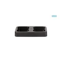 stojan na 2 koše odp.20l FLAP BIN, černý, 49x27x7,5cm,plast