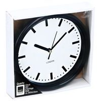 ARTICASA Nástěnné hodiny 20 cm černá ED-224295cern