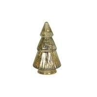 TORO DEKORACE VÁNOČNÍ STROMEK LED 0.5X10.5X19.5CM SKLO