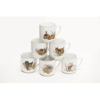 hrnek 400ml PĚTKA-LES.ZVĚŘ A13520, čes.porcelán