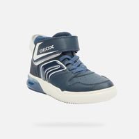 Žluté chlapecké tenisky Geox Rooner B ABX