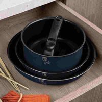 BERLINGERHAUS Sada nádobí s titanovým povrchem 15 ks Antracit Collection BH-8141