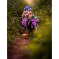 Unuo, Softshellové kalhoty s fleecem, Ostružinová, Jednorožci