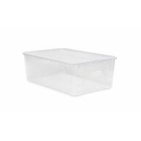 box 12,5l+víko, otvory, 39x26x13cm, transp.RASTR, MULTIBOX, plast