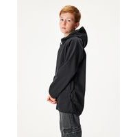 Unuo, Dětská softshellová bunda s fleecem Basic, Khaki, Lesní zvířata