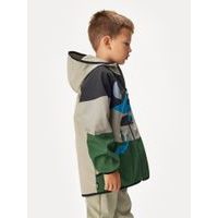 Dětská softshellová bunda s fleecem Basic, Khaki