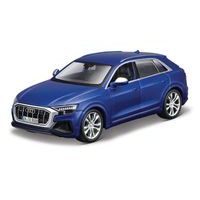 Bburago Bburago - Auta HOBBY, Audi SQ8, modrá metalíza, 1:32