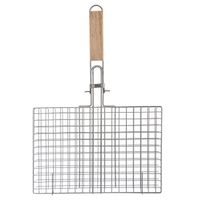 Grilovací mřížka košík 32x22 cm