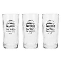 EXCELLENT HOUSEWARE Sklenice na vodu sada 3 ks 295 ml KO-YE6300850