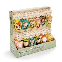 NICI NICI DISPLAY assort Spící zvířátka 8cm, assort 36ks, GREEN