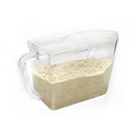 TORO ZÁSOBNICE NA POTRAVINY ČIRÁ, 1,5L, PLAST_hamashop