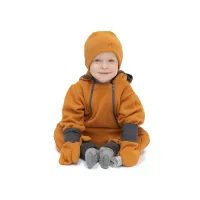 ESITO | Zimní čepice Teddy fleece double Olive - olivová / 34