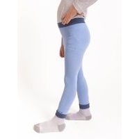 Termo legíny dívčí jednobarevné - malaga