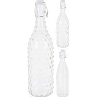 láhev 1,0l, 2druhy, patentní, sklo