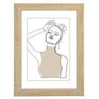 Hama rámeček dřevěný KOPENHAGEN, dub, 50x70 cm