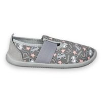 Dívčí BAREFOOT domácí obuv Befado Softer - Duha