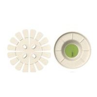 víčko fermentač.VELKÉ, sl.kost/zelená, vložka, (hrdlo 103-110), plast