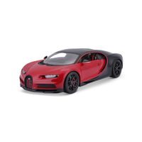 Bburago Bburago Plus - Auta HOBBY, Plus - Bugatti Chiron Sport, červeno-černá, 1:18