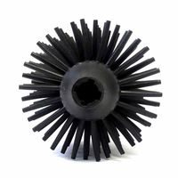 KELA Koupelnová předložka Maja 100% polyester mrazově modrá 80,0x50,0x1,5cm KL-23555