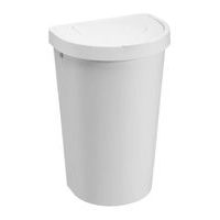 koš odp. 45l SEATTLE bílý, výklopný, plast