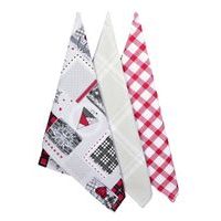 utěrka 3ks 70x45cm MIX-kuch., 100%bavlna